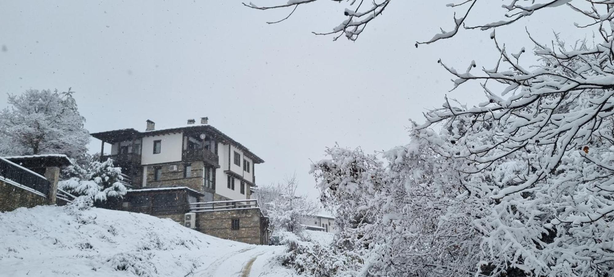 Панорама Хаус Лещен И Еко Къщи Дървена И Землянка Zewnętrze zdjęcie